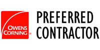 Our contractors are Own Corning's Preferred Contractors.