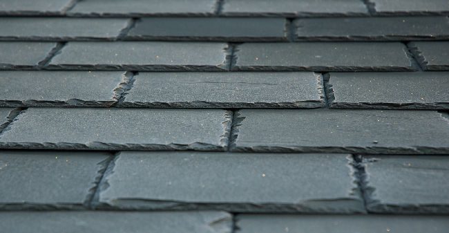 Another residential roofing material option is slate. 