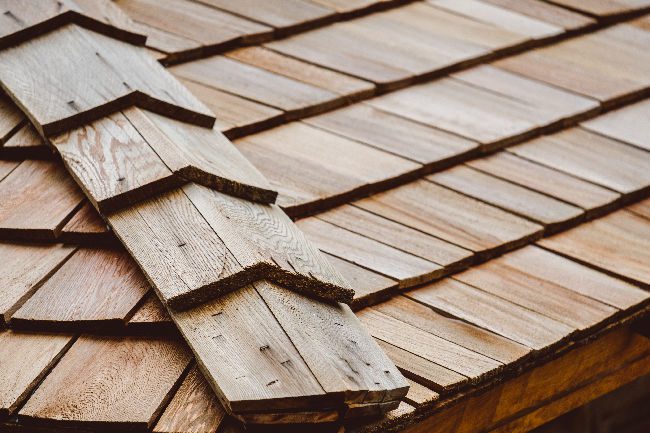 Wood shake is an environmentally friendly option for residential roofing. 