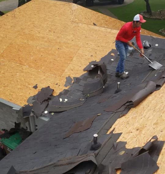 Tear-off is a recommended roof replacement installation method that starts with the complete removal and disposal of old roof materials. 