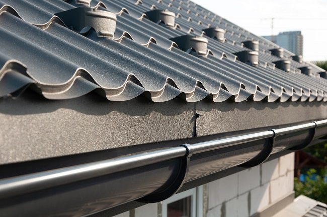 Steel gutters come with a 25-year warranty.