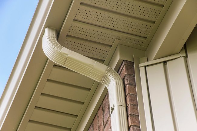 Aluminum gutters are among the most popular choices considering the color options and the resilience to rust.